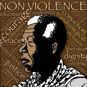 non-violence, peace, transformation